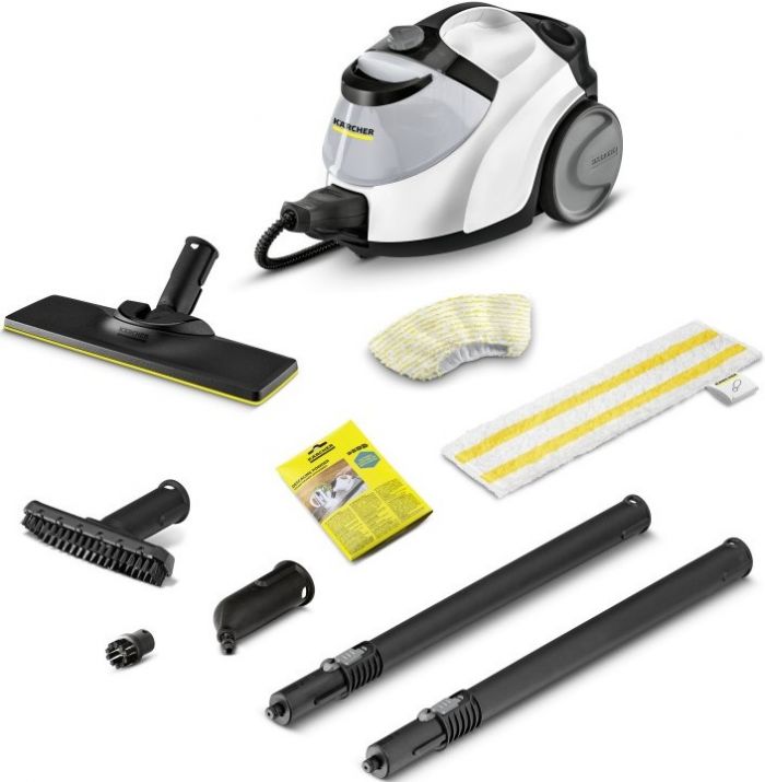 Пароочисник Karcher SC 5 EasyFix Premium Iron Plug, 2200Вт, 2000мл, 4.2Бар, білий