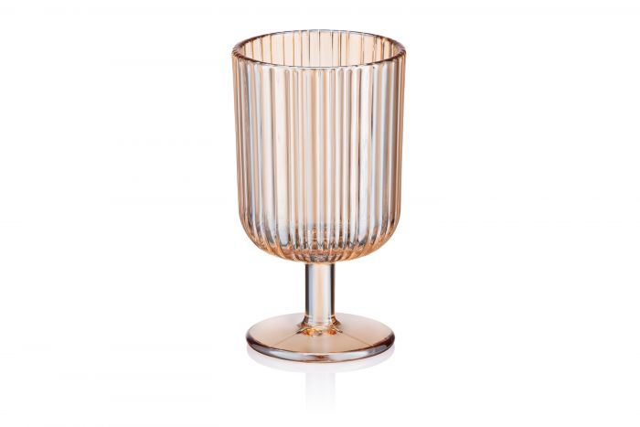 Набір келихів ARDESTO Golden Moon, 300мл, 2шт, скло, золотистий