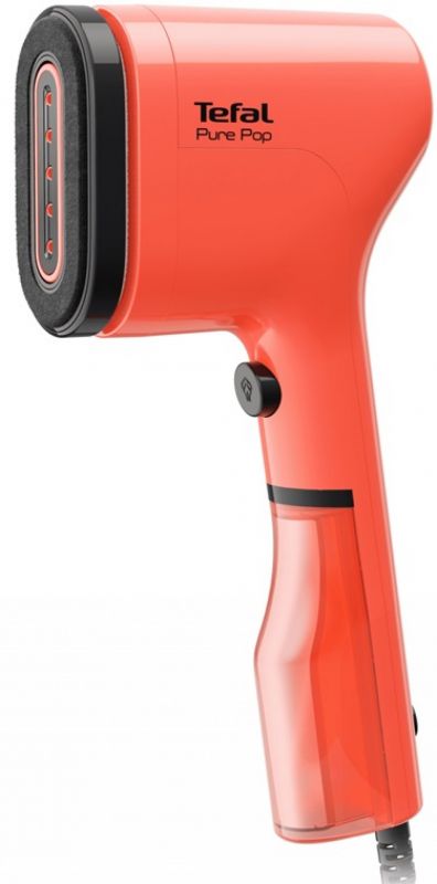 Відпарювач Tefal компактний Pure Pop, 1300Вт, 70мл, постійна пара - 20гр, червоний