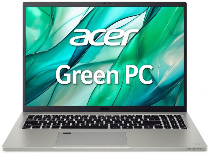 Ноутбук Acer Aspire Vero AV16-51P 16" WUXGA IPS, Intel U5-125U, 16GB, F1TB, UMA, Win11, сірий