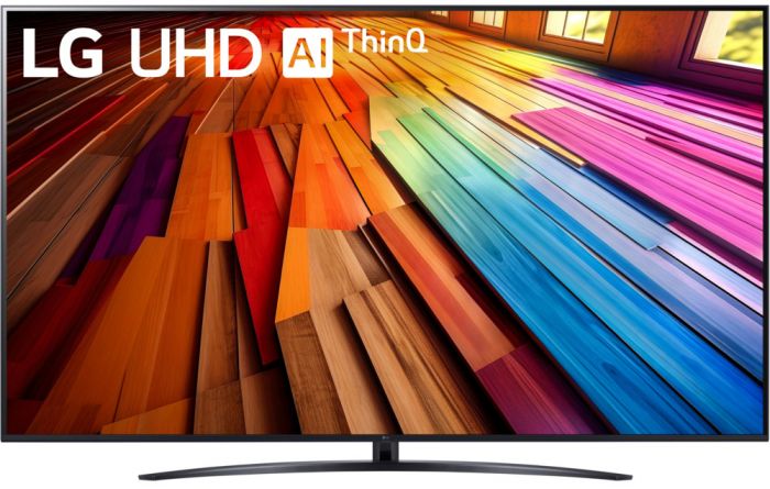 Телевізор 50" LG UHD 4K 60Hz Smart WebOS Black