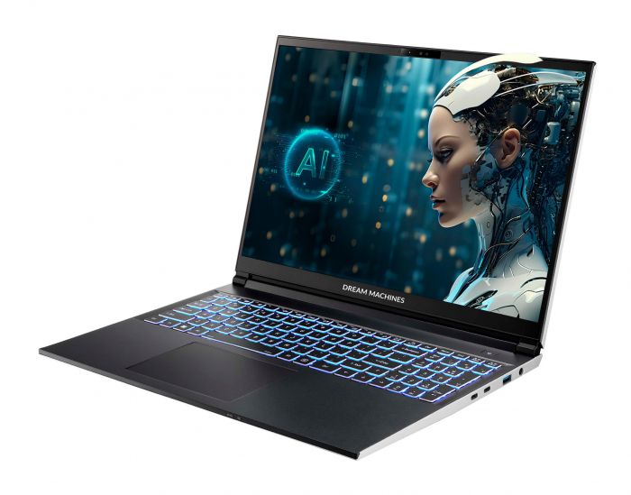 Ноутбук Dream Machines RG4060-16 16FHD+ IPS, Intel Ultra 7-155H, 32GB, F1TB, NVD4060-8, DOS, чорний