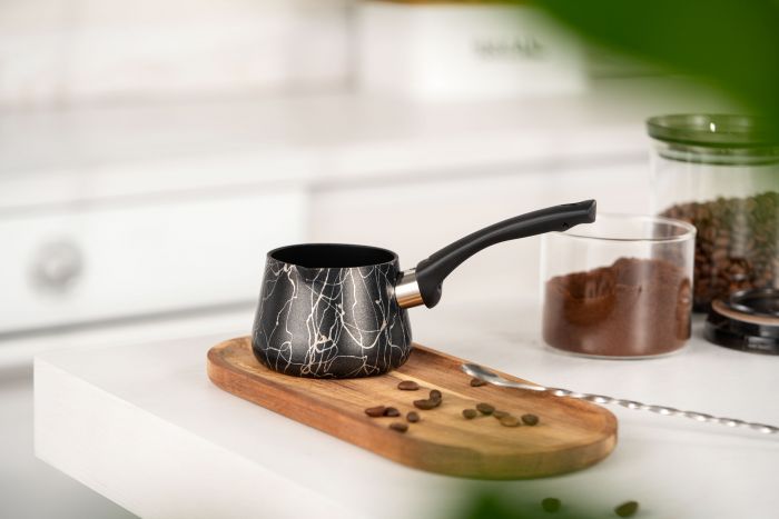 Турка Ardesto Black Mars, 0.35л, алюміній, бакеліт, чорний