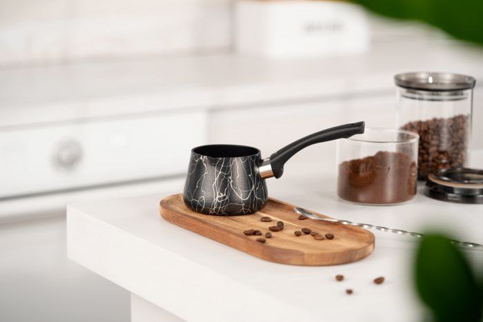 Турка Ardesto Black Mars, 0.35л, алюміній, бакеліт, чорний