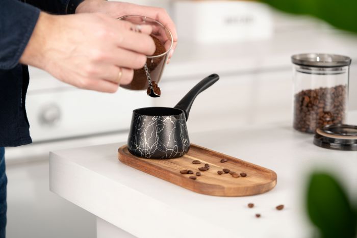 Турка Ardesto Black Mars, 0.35л, алюміній, бакеліт, чорний