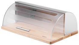 Хлібниця Ardesto Gemini 39х27х15см, дерево, пластик, нержавіюча сталь