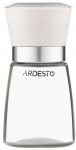 Млинок для солі та перцю Ardesto Gemini, 180мл, скло, пластик, прозорий, бежевий
