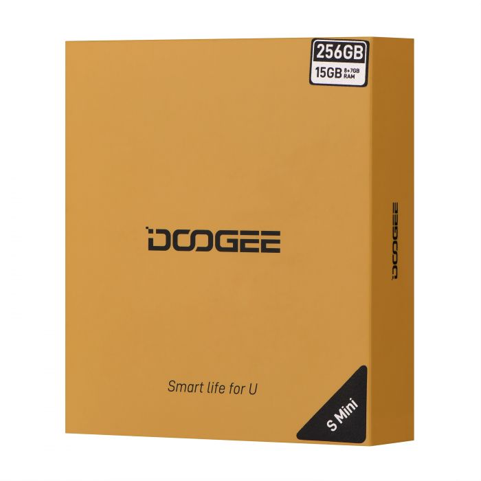 Смартфон Doogee S mini 4.5" 8/256ГБ, 2SIM, 3000мА•год, чорний