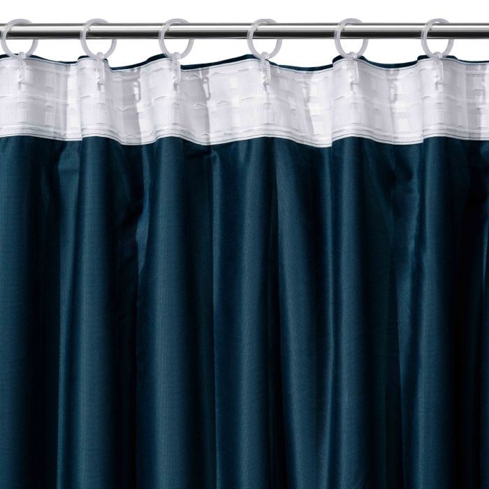 Штора ARDESTO 150х270см, велюр, 100% поліестер, синій темний