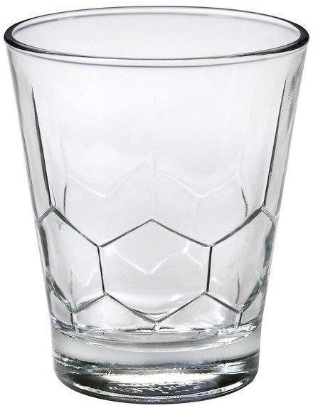 Набір склянок Duralex Hexagone, низьких, 300мл, h-90см, 6шт, скло, прозорий
