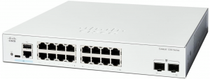 Комутатор Cisco Catalyst 1200 16xGE, PoE, 2x1G SFP Комутатор Cisco Catalyst 1200 16xGE, PoE, 2x1G SFP