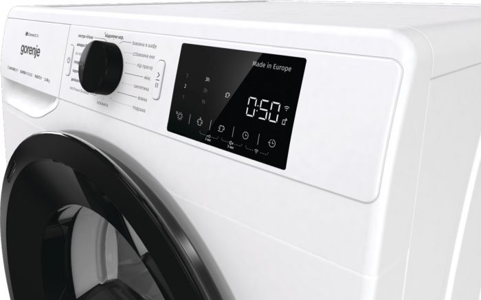 Сушильна машина Gorenje конденсаційна, 8кг, A+++, 60см, дисплей, Wi-Fi, білий