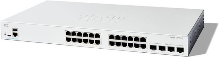 Комутатор Cisco Catalyst 1300 24xGE, 4x10G SFP+