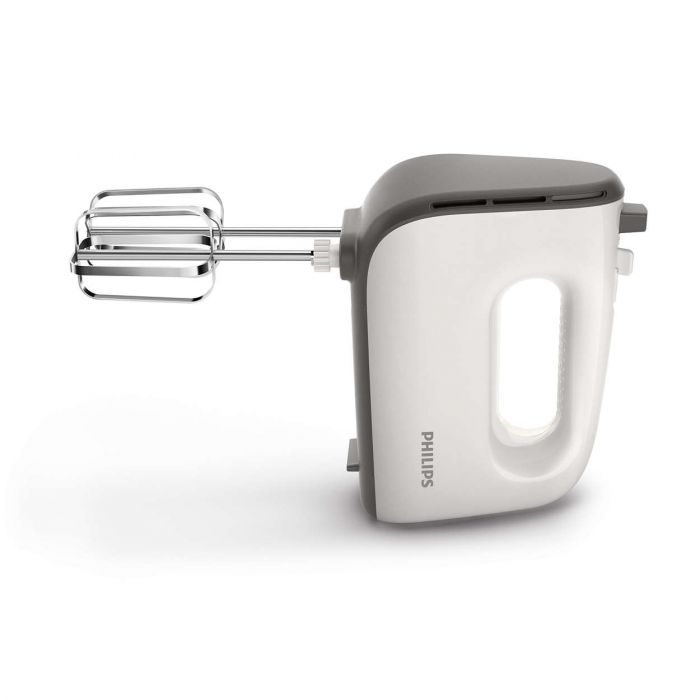 Міксер Philips ручний Viva Collection 450Вт, насадки-4, біло-сірий
