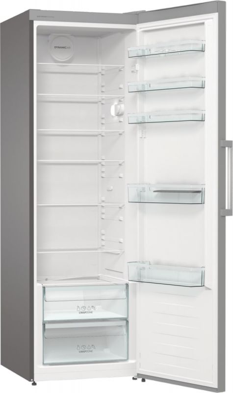 Холодильна камера Gorenje, 185x60х66, 398л, А+, електронне упр, зона св-ті, сірий