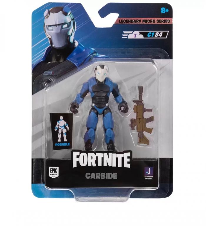 Колекційна фігурка Fortnite Micro Legendary Series Carbide, 6см Колекційна фігурка Fortnite Micro Legendary Series Carbide, 6см