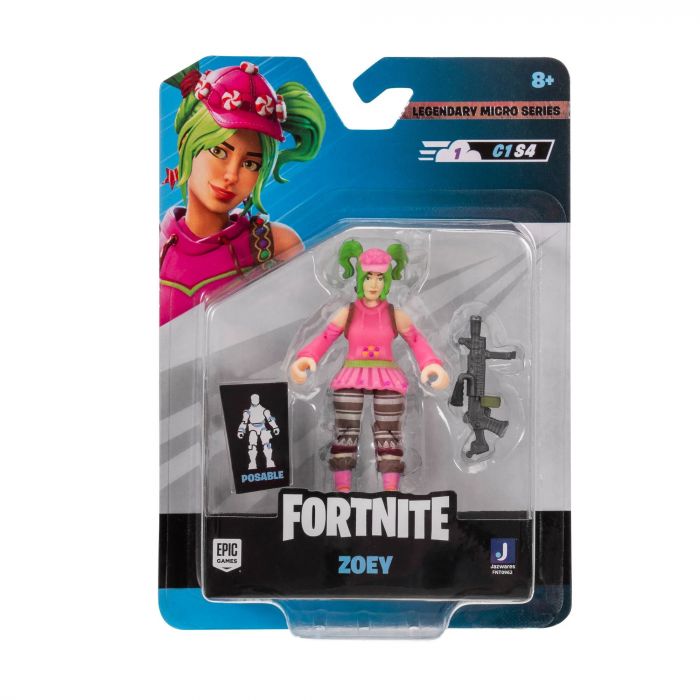 Колекційна фігурка Fortnite Micro Legendary Series Zoey, 6см