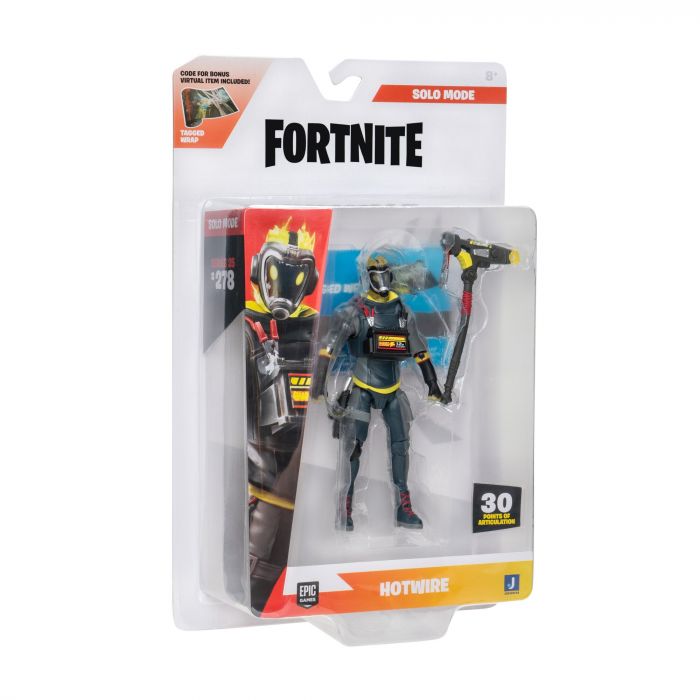 Колекційна фігурка Fortnite Solo Mode Hotwire, 10см Колекційна фігурка Fortnite Solo Mode Hotwire, 10см
