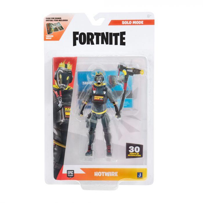 Колекційна фігурка Fortnite Solo Mode Hotwire, 10см Колекційна фігурка Fortnite Solo Mode Hotwire, 10см