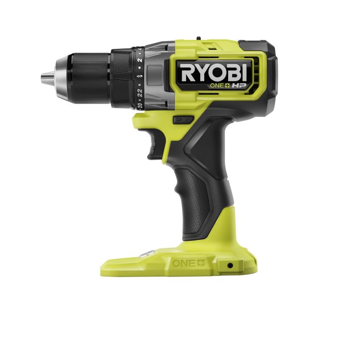 Шурупокрут-дриль ударний акумуляторний Ryobi ONE+ HP RPD18C-242S 18В 1х2А·год 1х4А·год ЗП 54Нм 450·1700об·хв 1кг сумка