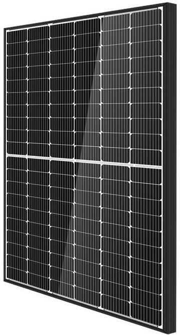 Фотоелектрична панель Leapton Solar LP182x182-M-60-NH-480W, Mono, MBB, Halfcell, Black frame