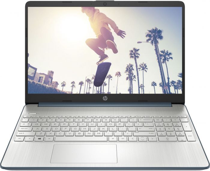 Ноутбук HP 15s-eq2075ua 15.6" FHD IPS AG, AMD R7-5700U, 16GB, F512GB, UMA, DOS, синій