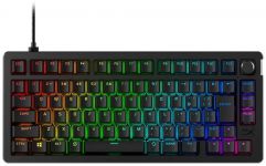 Клавіатура механічна HyperX Alloy Rise 75key, Red, USB-A, EN/UA, RGB, чорний