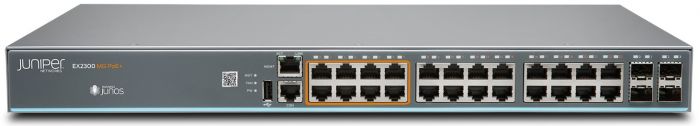 Комутатор Juniper EX2300 Class Multi-Gig 32x1G, 16x1G/2.5G copper ports PoE+, 6x1/10G SFP/SFP+, 750W