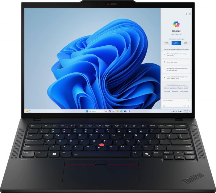 Ноутбук Lenovo ThinkPad T14-G5 14" WUXGA IPS AG, Intel U5-135H, 16GB, F512GB, UMA, Win11P, чорний