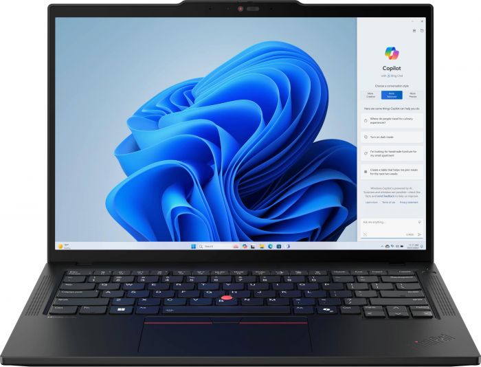 Ноутбук Lenovo ThinkPad T14-G5 14" WUXGA IPS AG, Intel U5-135H, 16GB, F512GB, UMA, Win11P, чорний