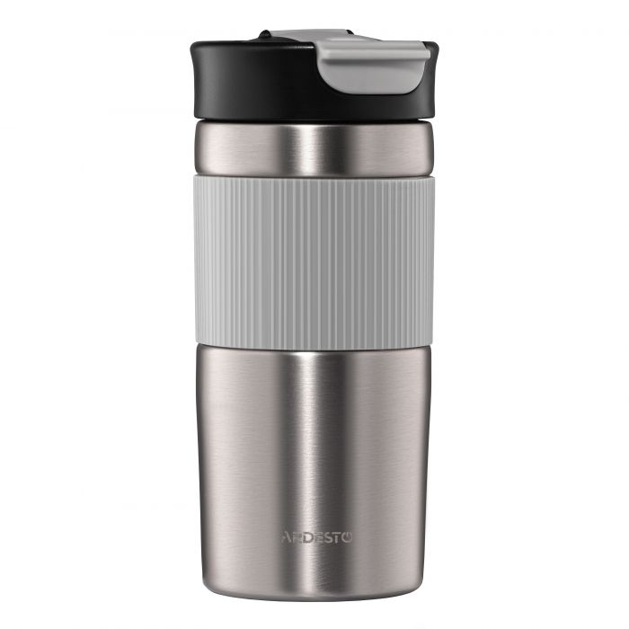 Термокухоль ARDESTO Comfort 450мл, нержавіюча сталь, сірий