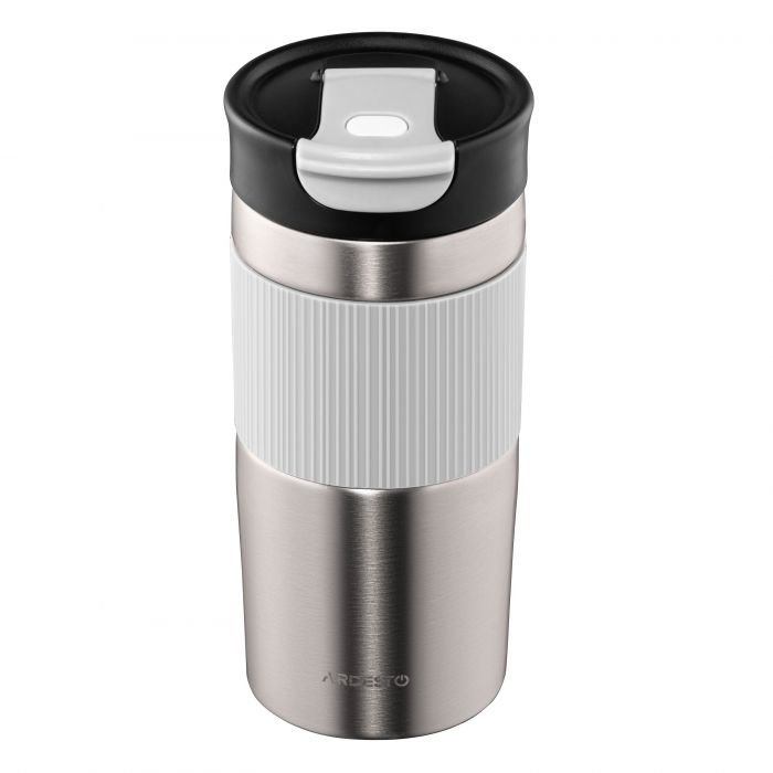 Термокухоль ARDESTO Comfort 450мл, нержавіюча сталь, сірий