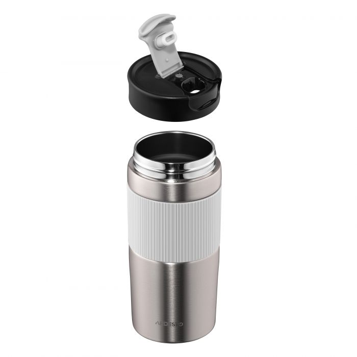 Термокухоль ARDESTO Comfort 450мл, нержавіюча сталь, сірий