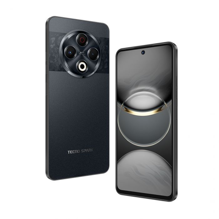Смартфон TECNO Spark 30 (KL6) 6.78" 8/256ГБ, 2SIM, 5000мА•год, Stellar Shadow Смартфон TECNO Spark 30 (KL6) 6.78" 8/256ГБ, 2SIM, 5000мА•год, Stellar Shadow
