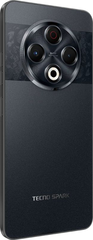 Смартфон TECNO Spark 30 (KL6) 6.78" 8/256ГБ, 2SIM, 5000мА•год, Stellar Shadow Смартфон TECNO Spark 30 (KL6) 6.78" 8/256ГБ, 2SIM, 5000мА•год, Stellar Shadow