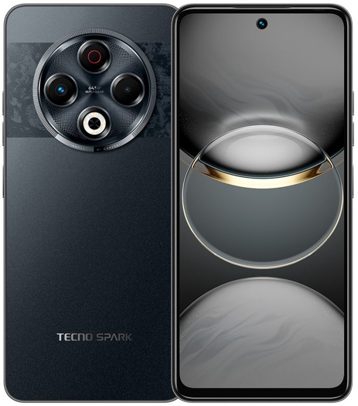 Смартфон TECNO Spark 30 (KL6) 6.78" 8/256ГБ, 2SIM, 5000мА•год, Stellar Shadow Смартфон TECNO Spark 30 (KL6) 6.78" 8/256ГБ, 2SIM, 5000мА•год, Stellar Shadow