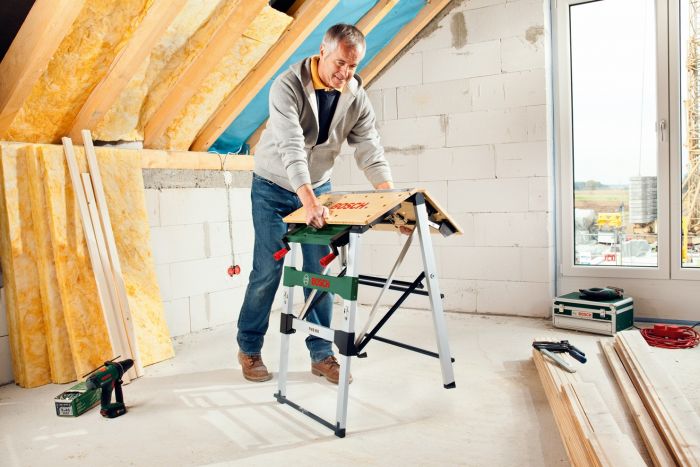 Верстат складаний Bosch PWB 600 890х740х160мм навантаження до 200кг 11.4кг