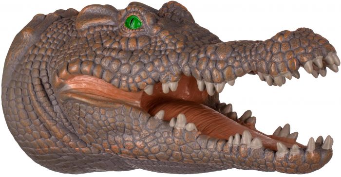 Іграшка-рукавичка Same Toy Крокодил коричневий
