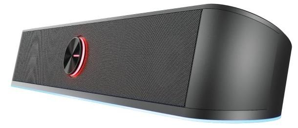 Акустична система Trust GXT 619 Thorne Саундбар, USB/AUX,  RGB, чорний Акустична система Trust GXT 619 Thorne Саундбар, USB/AUX,  RGB, чорний