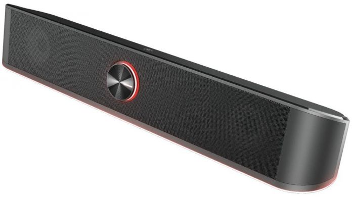 Акустична система Trust GXT 619 Thorne Саундбар, USB/AUX,  RGB, чорний Акустична система Trust GXT 619 Thorne Саундбар, USB/AUX,  RGB, чорний