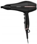 Фен Ardesto  HD-Y220PRO, 1850-2200Вт, 2 швидкості, 3 темп.режими, дифузор,чорний+золото