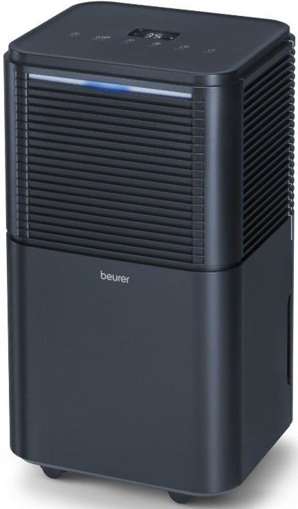 Осушувач повітря Beurer мобільний 30м2, 200Вт, дисплей, авто вимк, нічний режим, чорний