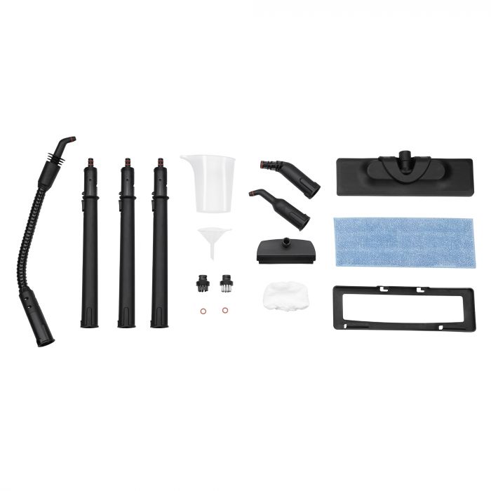 Пароочисник ARDESTO, 1200Вт, 400мл, 3.5Бар, білий+ синій