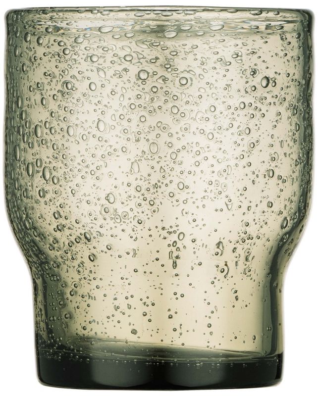 Набір склянок низьких Ardesto Bubble 300мл, 2шт, скло, зелений