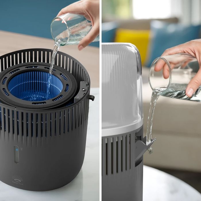 Зволожувач повітря Philips традиційне зволоження Series 5001, 56м2, 4.5л, 400мл/г, електр. кер-ння, режим сну, нічник, темно-синій Зволожувач повітря Philips традиційне зволоження Series 5001, 56м2, 4.5л, 400мл/г, електр. кер-ння, режим сну, нічник, темно-синій