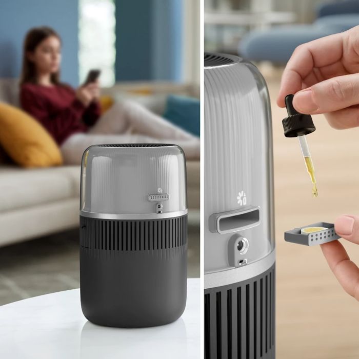 Зволожувач повітря Philips традиційне зволоження Series 5001, 56м2, 4.5л, 400мл/г, електр. кер-ння, режим сну, нічник, темно-синій Зволожувач повітря Philips традиційне зволоження Series 5001, 56м2, 4.5л, 400мл/г, електр. кер-ння, режим сну, нічник, темно-синій