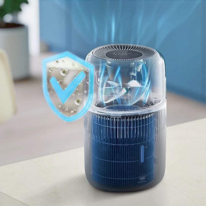 Зволожувач повітря Philips традиційне зволоження Series 5001, 56м2, 4.5л, 400мл/г, електр. кер-ння, режим сну, нічник, темно-синій Зволожувач повітря Philips традиційне зволоження Series 5001, 56м2, 4.5л, 400мл/г, електр. кер-ння, режим сну, нічник, темно-синій