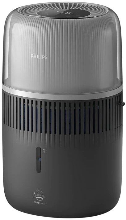 Зволожувач повітря Philips традиційне зволоження Series 5001, 56м2, 4.5л, 400мл/г, електр. кер-ння, режим сну, нічник, темно-синій Зволожувач повітря Philips традиційне зволоження Series 5001, 56м2, 4.5л, 400мл/г, електр. кер-ння, режим сну, нічник, темно-синій