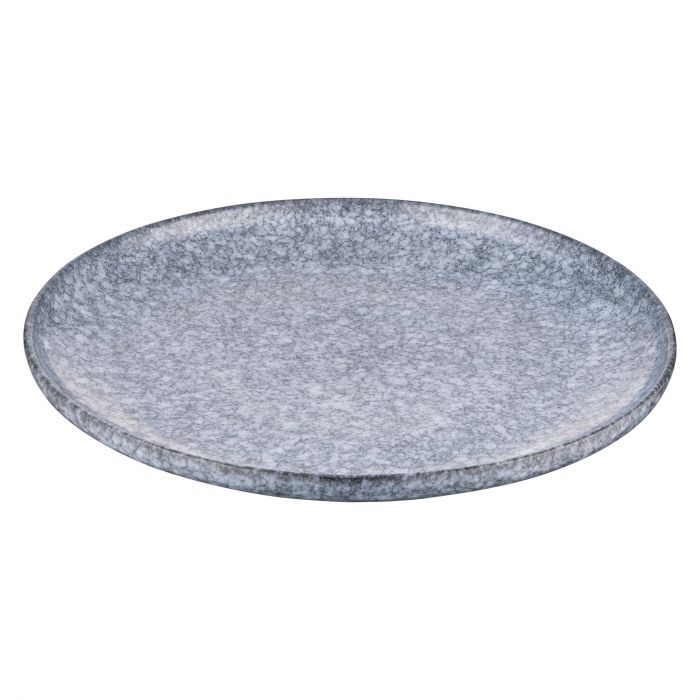 Тарілка обідня ARDESTO Loreto, 27см, порцеляна, сірий