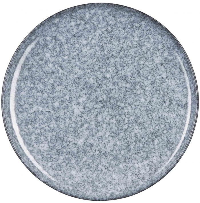 Тарілка обідня ARDESTO Loreto, 27см, порцеляна, сірий